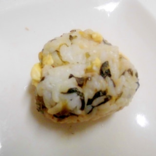 福岡県　辛子高菜とツナの焼飯おにぎり